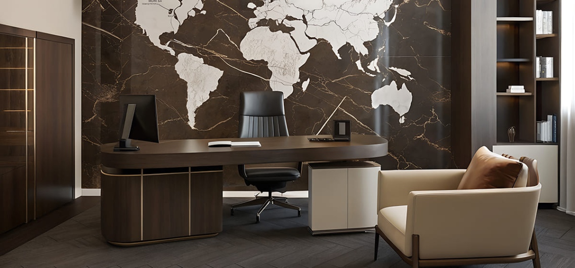 Оформление кабинета руководителя: что повесить на стену?